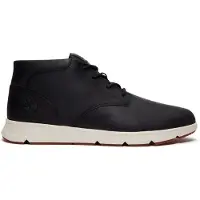 Timberland Men Parker Street Mid Lace Up Sneaker Black Full Grain-Schoenmaat 44,5