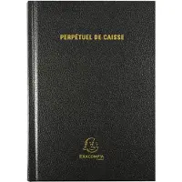Exacompta Exacont Eeuwige Kasagenda 210 x 148 mm, zwart
