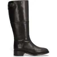 Alpe Dames Couture leren laarzen zwart (38), Leer, 1 tot 3 cm, Ritssluiting, Casual 534908