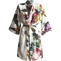 Essenza Fleur Kimono ecru - 100% katoen satijn - Maat S