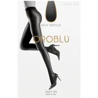 Oroblu Satin 60 Panty - Kleur Zwart - Maat S