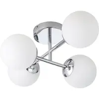 Eglo Plafondlamp Castrovido 4-lichts chroom