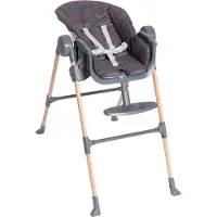 Chicco Polly Essential Home Highchair Grijs Kinderen
