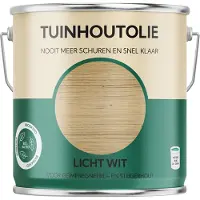 Enzo Tuinhoutolie | 2500 ml | Licht wit - 25.952.02