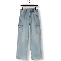 Vingino Meisjes Jeans Cato Cargo - Lichtblauw - Maat 152
