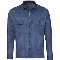 Desoto Overshirt Denim Spark Donkerbauw | Donkerblauw | Maat L
