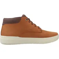 Timberland Heren Seneca Bay bruin leren pantoffel (45.5), Leer, Plat, Veters, Casual TB0A69M1EM51