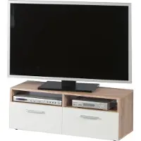 Bega Stolkom Tv-kast RANA 2 open vakken en 2 kleppen, geschikt voor tv tot 42 inch