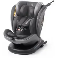 You do it Autostoel - - RODIA - Groep 0/1/2/3 - 40 / 150 cm - I-Size Plus - Isofix - Draaibaar - Liggend - Verkleiner - Grijs