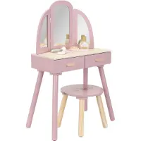 Little Dutch Kaptafel – Hout – Pink