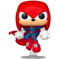 Funko POP! Sonic The Hedgehog Sonic x Justice League - Knuckles As Superman vinylfiguur 596 Unisex Pop! - Neutraal - Standard