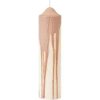 Ferm Living Dryp blokkaars Beige, 20 cm