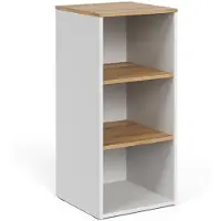 Vicco Viktor Halfhoge kast – 40.2 x 88.2 cm Wit/Kunstnijverheid