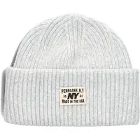 Penn & Ink Dames Mutsen Beanie W25b354 - Lichtgrijs - Maat ONESIZE