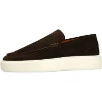 Manfield Lage schoen mokka