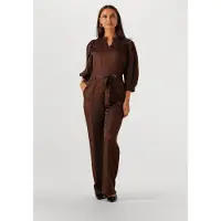 Aaiko Dames Jumpsuits Hellen Shine Vis 521 - Bruin - Maat S