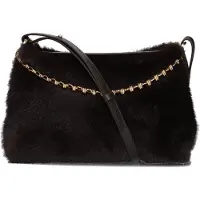 Vanessa bruno Dames Schoudertassen Daily Chain Gm - Bruin - Maat ONESIZE
