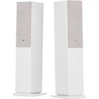 Audio Pro A48 W Smart Multiroom Actieve Vloerstaande Luidsprekers - Multiroom (Linkplay) - Ruimtecorrectie - 2x130W Speakers - Wit