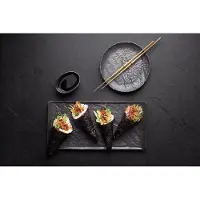 Wilmax - Rechthoekige Kom - 6-delig - 15 x 8 cm - SlateStone Collectie