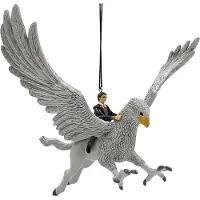 Coolstuff Warner Bros Kerst Ornament Harry Potter Harry Op Griffioen Grijs 15 X 9 X 14 Cm