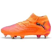 Puma Voetbalschoen 'Future 8 Ultimate' grijs / oranje / pink / zwart