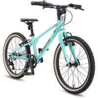 Bikestar kinderfiets lichtgewicht 20 inch 7 speed mintgroen