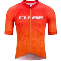 Cube Road/xc Korte Mouw Wielertrui