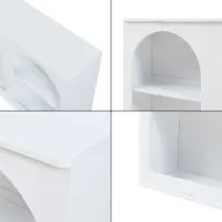 En.casa Dressoir Trorhun 160x30x80 cm wit []