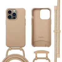 IMoshion Color Backcover met afneembaar koord met MagSafe voor de Apple iPhone 13 Pro - Nude