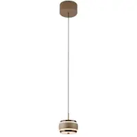 Paul Neuhaus Strakke led pendel Pure Falling Rings bronce