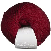 Panduro garen Pure Merino - donkerrood