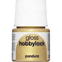 Panduro Hobbylak glans - 45 ml - metallic goud messing