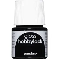 Panduro Hobbylak glans - 45 ml - zwart