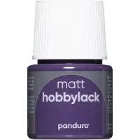 Panduro Hobbylak mat - 45 ml - donkerpaars