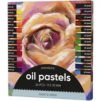 Panduro set oliepastelkrijt - 24 stuks