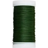 Panduro Wikkeldraad - 120 meter - 0,35 mm - groen gelakt