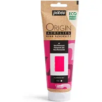 Panduro Pebeo Origin Acrylics - 120 ml - 47 Fluorescent Pink