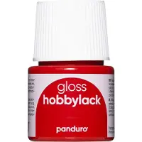 Panduro Hobbylak glans - 45 ml - kerstrood