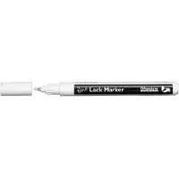 Panduro lakmarker - 1 mm - wit