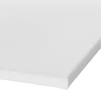 Panduro Gespannen canvasdoek - wit - 46x38 cm