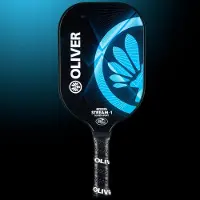 Oliver STREAM-1 Carbon pickleball racket - zwart / blauw