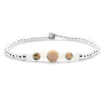 Heaven Eleven KIDS- meisjes - armband - zilver - 925 - 2,5mm - Naturel - 15cm