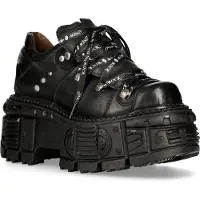 New rock unisex platform punk metalen laarzen - M-TANK120N