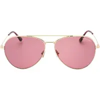 Tom Ford FT0996 32Y gouden zonnebril
