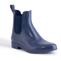 Aus Wooli Australia Womens Regenlaarzen Met Inlegzool Van Schaapsvacht NAVY