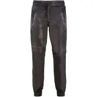 Infinity Leather Leren joggingbroek voor heren, Boston