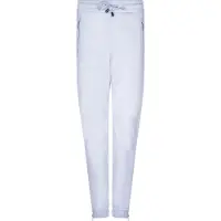Infinity Leather Witte joggingbroek van echt nappaleer voor dames