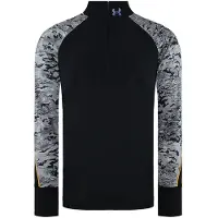 Under Armour Zip Up Zwart/Grijs Heren Qualifier Run 2.0 II Sweaters 1365664 002
