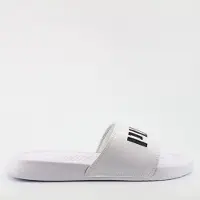 Puma Popcat Patent Sliders Wit voor Vrouwen