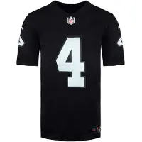 Nike NFL Las Vegas Raiders 4 Derek Carr Home Limited Played Jersey
